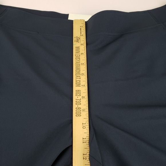 32 Degrees Ankle Pants Women's XXL Stretch Pull-On Hero Navy Elastic Waist New - Picture 10 of 12